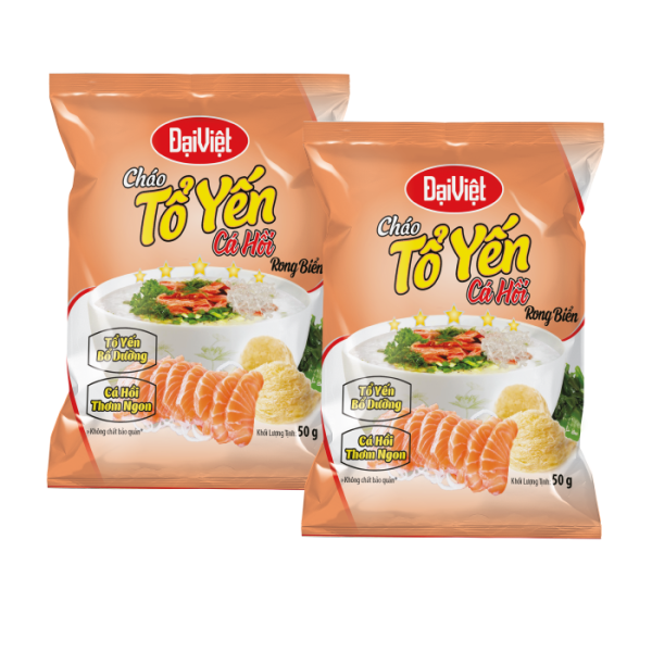 Cháo tổ yến Đại Việt Cá Hồi 50g