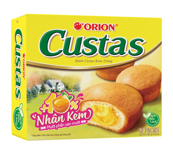 Bánh Custas nhân trứng