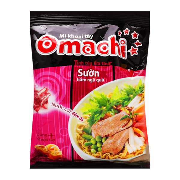 Mỳ Omachi sườn hầm ngũ quả