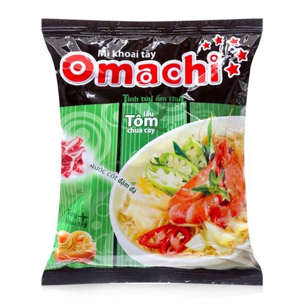 Mỳ Omachi tôm chua cay